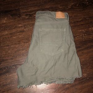 Green American Eagle Shorts
